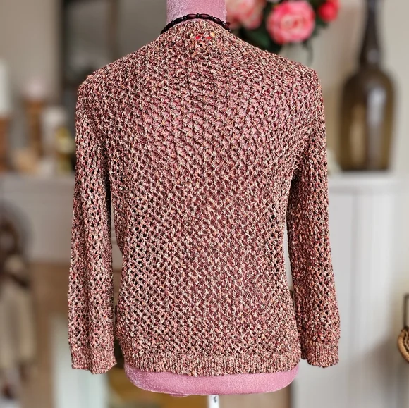 Ruby Rd. Knit Sweater. Size Medium. - Picture 9 of 11